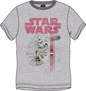 STAR WARS CAMISETA GRIS MILLENNIUM FALCON M