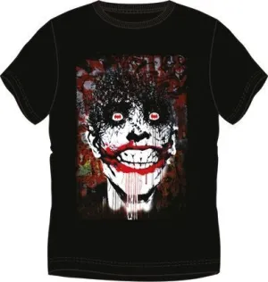 JOKER CAMISETA CARA GRAFFITI S                                             
