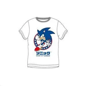 SONIC THE HEDGEHOG CAMISETA BLANCA SONIC THE HEDGEHOG L