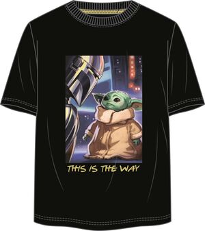 STAR WARS THE MANDALORIAN CAMISETA THE CHILD BABY YODA THIS IS THE WAY S   