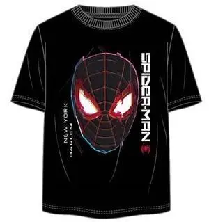 SPIDERMAN CAMISETA NEGRA NEW YORK - HARLEM M
