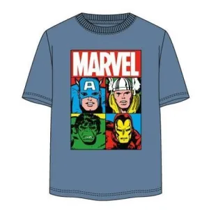 LOS VENGADORES CAMISETA AZUL MARVEL COMIC M