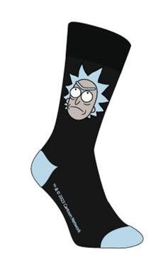 RICK & MORTY CALCETIENES NEGRO MORTY (TALLA UNICA)