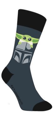 STAR WARS THE MANDALORIAN CALCETINES GROGU Y MANDO (TALLA UNICA)