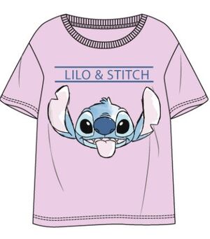 LILO Y STITCH CAMISETA ROSA STITCH L