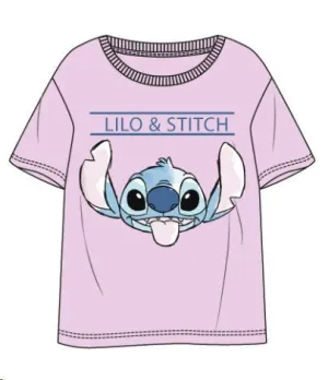 LILO Y STITCH CAMISETA ROSA STITCH S