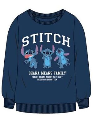 LILO Y STITCH SUDADERA OHANA MEANS FAMILY S