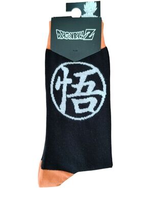 DRAGON BALL CALCETINES NARANJA Y NEGRO TALLA UNICA