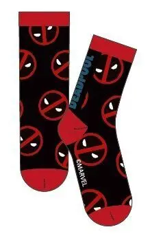 MARVEL COMICS CALCETINES DEADPOOL (TALLA UNICA)