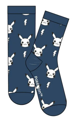 POKEMON CALCETINES PIKACHU AZUL (TALLA UNICA)