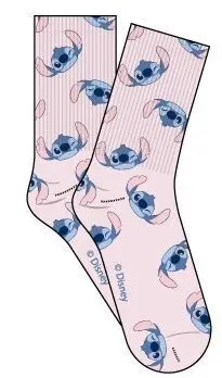 DISNEY LILO Y STIICH CALCETINES ROSA SPORT STITCH