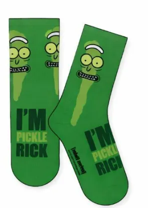 RICK & MORTY CALCETINES SPORT VERDE