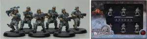 AT-43 UNIT BOX STEEL TROOPERS                                              