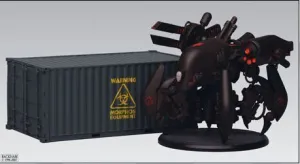AT-43 UNIT BOX WRAITH GOLGOTH BLACK                                        