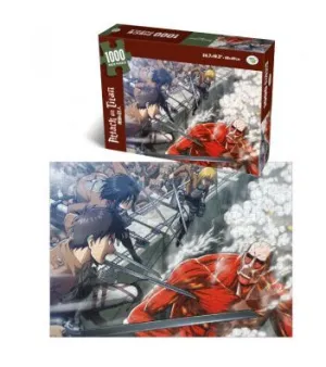 ATAQUE A LOS TITANES PUZZLE 1000 PIEZAS 
