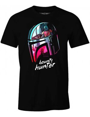 STAR WARS THE MANDALORIAN CAMISETA CASCO DE MANDALORIAN XL                 