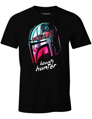 STAR WARS THE MANDALORIAN CAMISETA CASCO DE MANDALORIAN XXL                