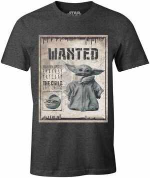 STAR WARS THE MANDALORIAN CAMISETA BABY YODA THE CHILD WANTED M            