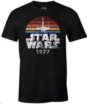 STAR WARS CAMISETA 1977 LOGO T M