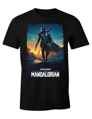 STAR WARS THE MANDALORIAN CAMISETA POSTER SEASON 2 M