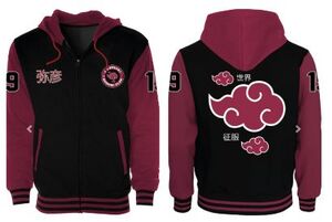 NARUTO SHIPPUDEN SUDADERA CAPUCHA AKATSUKI M