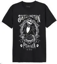 PESADILLA ANTES DE NAVIDAD CAMISETA JACK PUMPKIN KING NEGRA DISNEY T-S