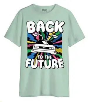 REGRESO AL FUTURO CAMISETA AGUA MARINA S