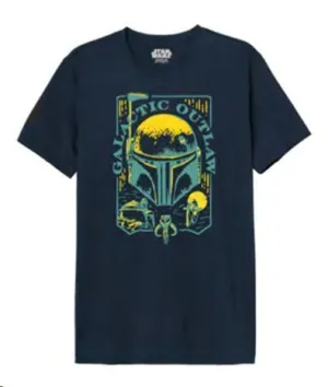 STAR WARS THE MANDALORIAN CAMISETA GALACTIC OUTLAW S