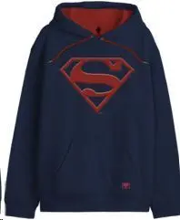 SUPERMAN SUDADERA LOGO SUPERMAN T - XL