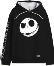PESADILLA ANTES DE NAVIDAD SUDADERA JACK SKELLINGTON T - XL
