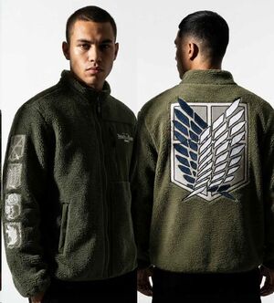 ATAQUE A LOS TITANES CHAQUETA TEJIDO POLAR T - XXL