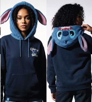 LILO Y STITCH CHAQUETA CON GORRO STITCH T - L