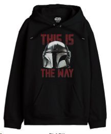 STAR WARS THE MANDALORIAN SUDADERA CAPUCHA THIS IS THE WAY T - L