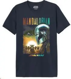STAR WARS THE MANDALORIAN CAMISETA MANDO Y GROGU T  -  XXL