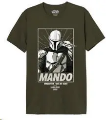 STAR WARS THE MANDALORIAN CAMISETA MANDO T - S