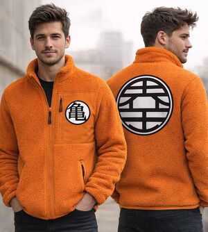 DRAGON BALL Z CHAQUETA TEJIDO POLAR T - XL