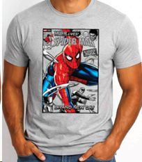 SPIDERMAN CAMISETA LIVES  T - XXL