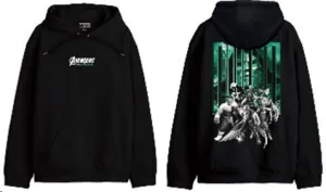 MARVEL LOS VENGADORES DOOMSDAY SUDADERA CON CAPUCHA T-XL