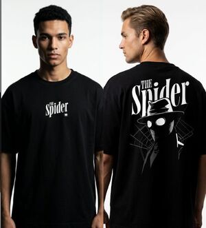 SPIDERMAN NOIR CAMISETA OVERSIZE T - S