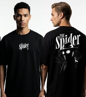 SPIDERMAN NOIR CAMISETA OVERSIZE T - L