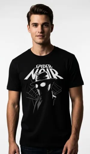 SPIDER NOIR CAMISETA T - S