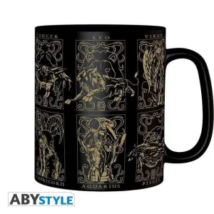 SAINT SEIYA TAZA 460 ML GOLD ARMORS                                        