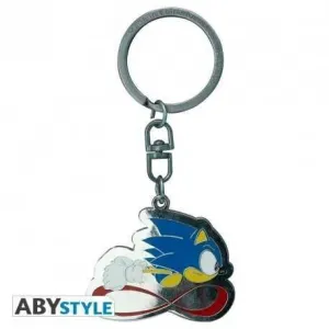 SONIC THE HEDGEHOG LLAVERO METALICO 4 CM SONIC SPEED                       