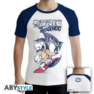 SONIC CAMISETA PREMIUM WHITE & BLUE XXL                                    