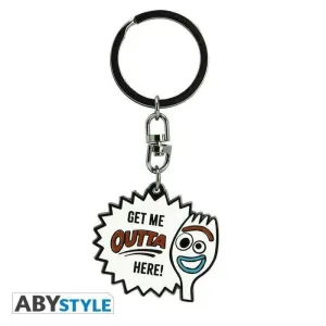 TOY STORY 4 LLAVERO METAL FORKY                                            
