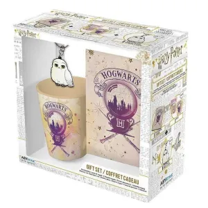 HARRY POTTER PACK TAZA + LLAVERO + LIBRETA HOGWARTS                        