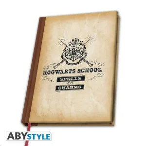 HARRY POTTER CUADERNO A5 HOGWARTS SCHOOL