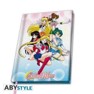SAILOR MOON CUADERNO A5 GUERRERAS SAILOR