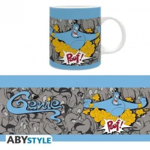 DISNEY TAZA ALADDIN GENIO POOF