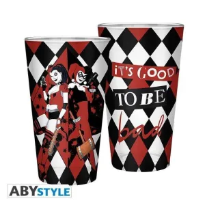 HARLEY QUINN VASO CRISTAL GRANDE 50 CL DC COMICS                           